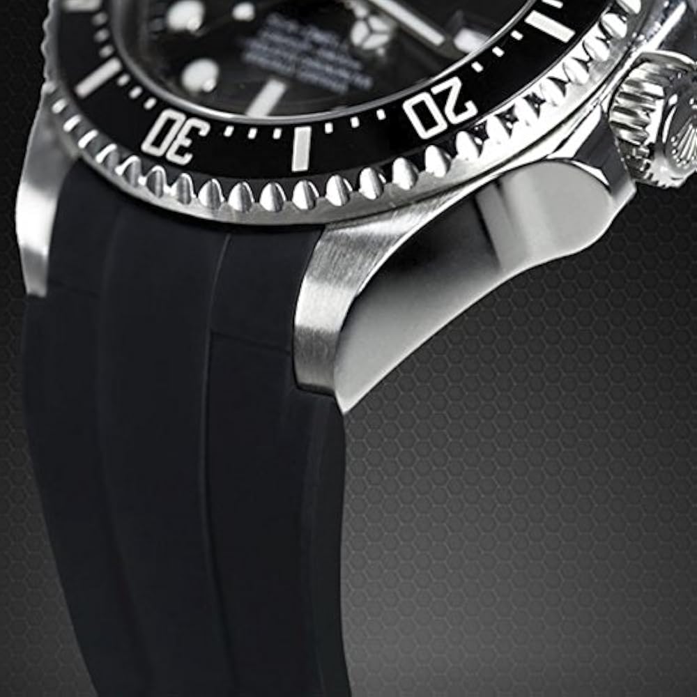 Amazon.co.jp: ラバーB【RUBBERB】ROLEX ディープシー（Ref